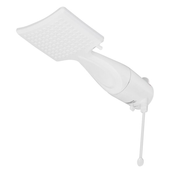 Chuveiro Elétrico Eletrônico 220V 7500w Branco Quadrado Loren Shower Lorenzetti