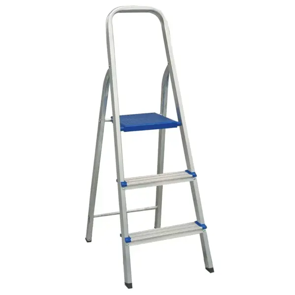 Escada de Alumínio Doméstica com 3 Degraus – REAL ESCADAS-REAL-003