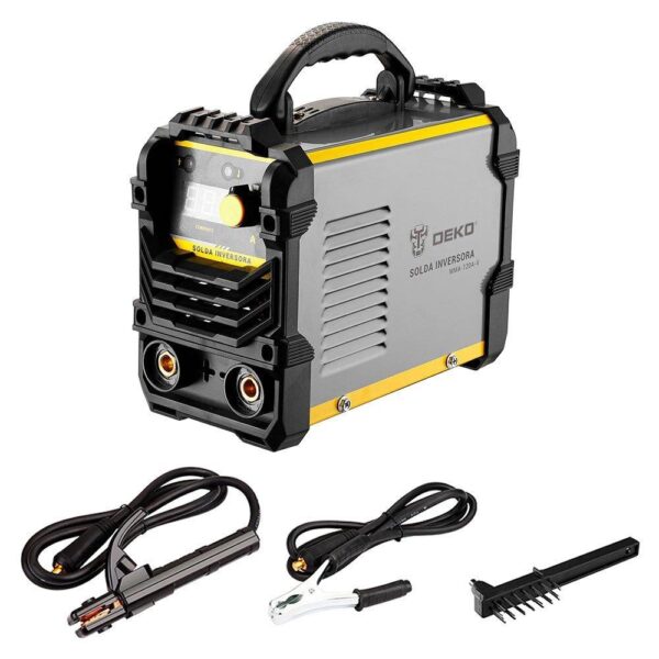 Máquina de Solda Inversora mma 120A 4.1kW com Display Digit
