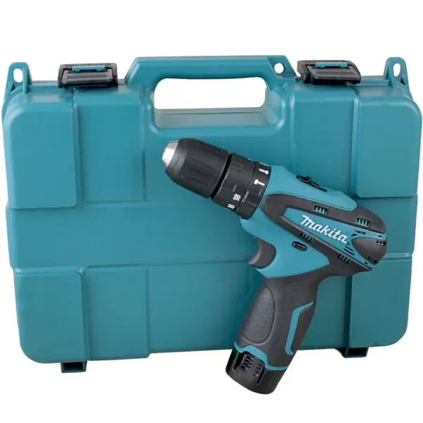 Parafusadeira/Furadeira de Impacto a Bateria 12V Li-Ion com Carregador 2 Baterias e Maleta – MAKITA-HP330DWE