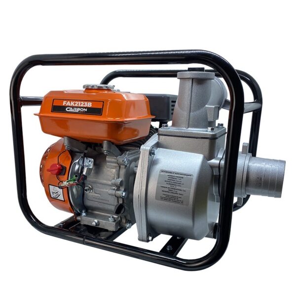 Motobomba 3 Polegadas a Gasolina 4T Autoescorvante 7HP 212cc 60.000L/H Carbon Fak